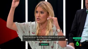 El enfado de Afra Blanco con los altos márgenes de beneficio: "Hay gente que se está forrando a costa de todos, habría que intervenir"