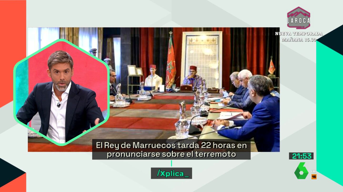 El rey de Marruecos se pronuncia 22 horas después del terremoto