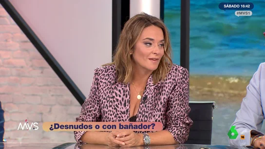 El embarazoso encuentro de Toñi Moreno con un famoso humorista en una playa nudista El embarazoso encuentro de Toñi Moreno con un famoso humorista en una playa nudista