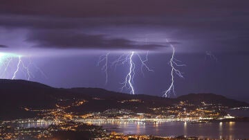 Rayos en Vigo
