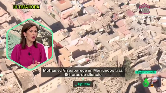 Ángeles Caballero, en laSexta Xplica XPLICA - Ángeles Caballero critica la actitud de Moahmed VI tras el terremoto: "Parece que su estado vital es el de las vacaciones"