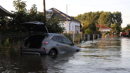 Imagen de los destrozos provocados por las inundaciones en Grecia Imagen de los destrozos provocados por las inundaciones en Grecia