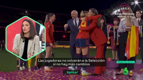 XPLICA: Andrea Peláez: "No es solo Rubiales o Vilda, lo que quieren las jugadoras es una estructura que las respete"