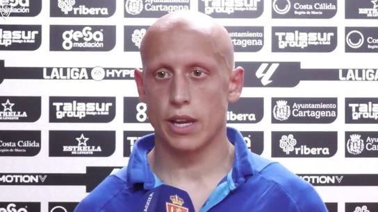 Víctor Mollejo, jugador del Zaragoza Víctor Mollejo, jugador del Zaragoza