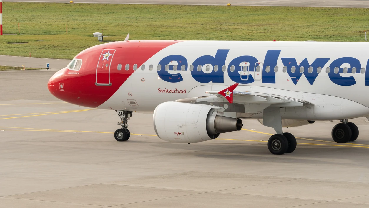 Avi&oacute;n de la aerol&iacute;nea Edelweiss Air