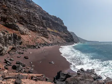 Playa El Verodal, en El Hierro (Islas Canarias) Playa El Verodal, en El Hierro (Islas Canarias)