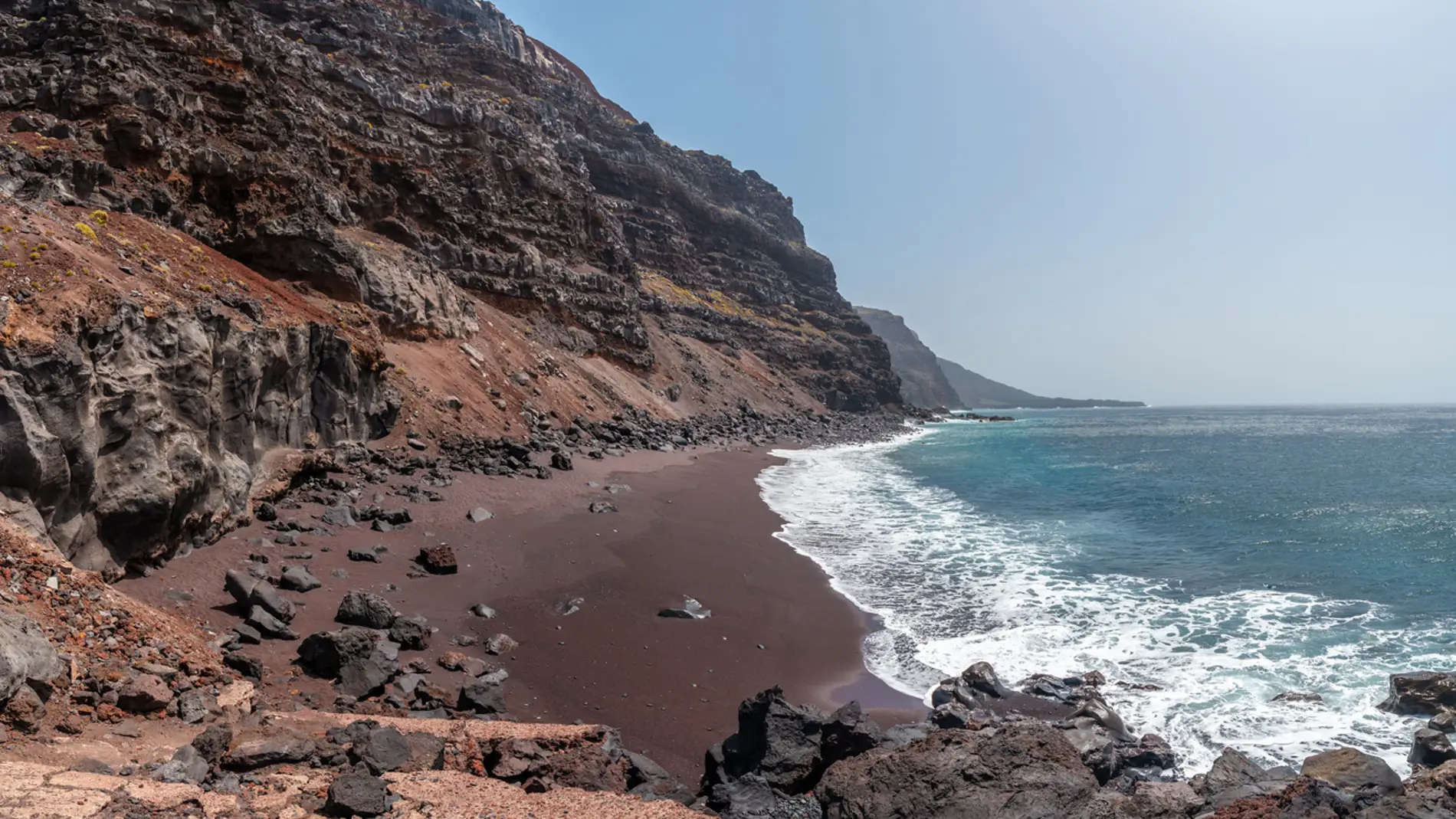 Playa El Verodal, en El Hierro (Islas Canarias)