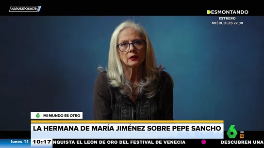 La confesión de la hermana de María Jiménez sobre Pepe Sancho: "Le decía a ella, 'qué hijo de puta es tu marido'" La confesión de la hermana de María Jiménez sobre Pepe Sancho: "Le decía a ella, 'qué hijo de puta es tu marido'"