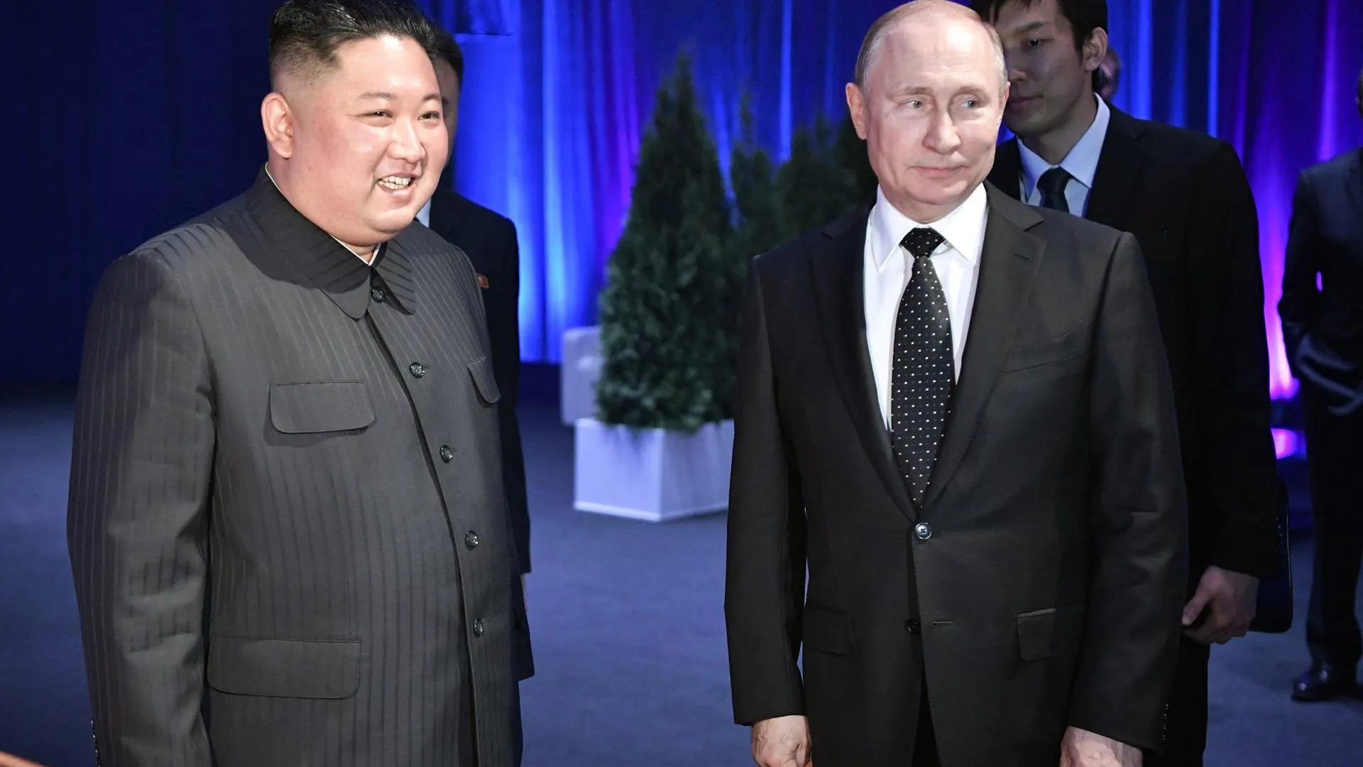 Kim Jong-un y V.Putin