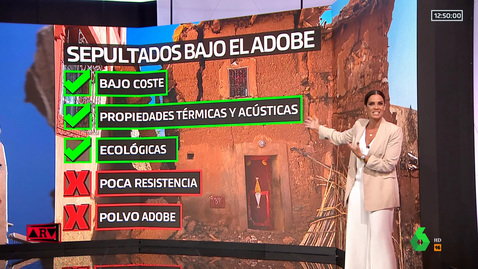 Enterrados bajo adobe, así son las construcciones de los edificios derrumbados en Marruecos