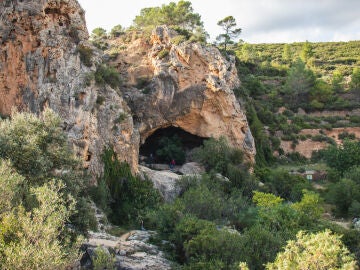 Cueva de las Palomas, en Valencia