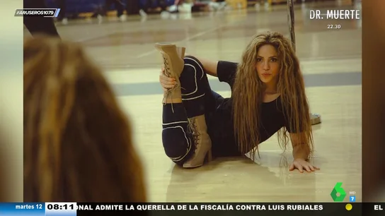 Las posturas 'imposibles' de Shakira en las que muestra su gran flexibilidad Las posturas 'imposibles' de Shakira en las que muestra su gran flexibilidad