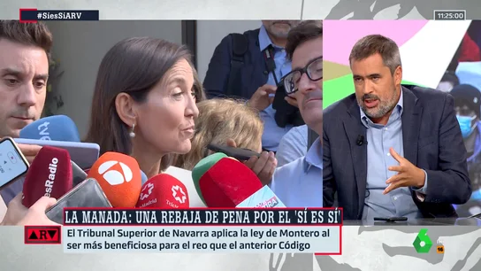 Carlos E. Cué, sobre la ley del 'solo sí es sí': "Es una ley evidentemente pensada para que ocurra lo contrario a lo que ha pasado" Carlos E. Cué, sobre la ley del 'solo sí es sí': "Es una ley evidentemente pensada para que ocurra lo contrario a lo que ha pasado"