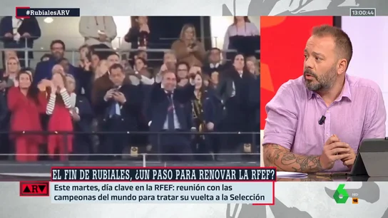 Maestre, tajante sobre el 'caso Rubiales': "Todos los que participaron en esa coacción deben dejar la Federación Maestre, tajante sobre el 'caso Rubiales': "Todos los que participaron en esa coacción deben dejar la Federación