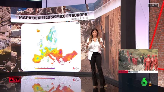 Estas son las zonas en las que existe un mayor riesgo sísmico en Europa Estas son las zonas en las que existe un mayor riesgo sísmico en Europa