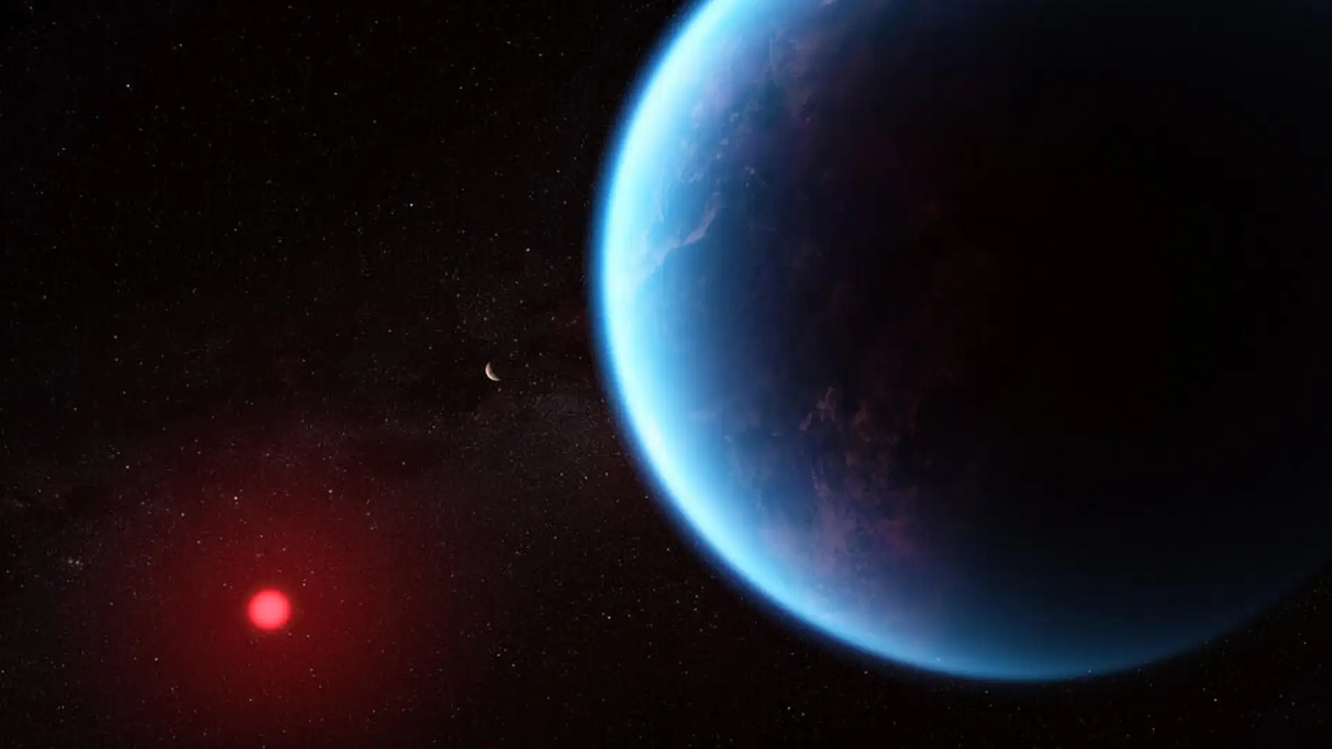 El telescopio James Webb descubre metano y dióxido de carbono en la atmósfera del exoplaneta K2-18 b