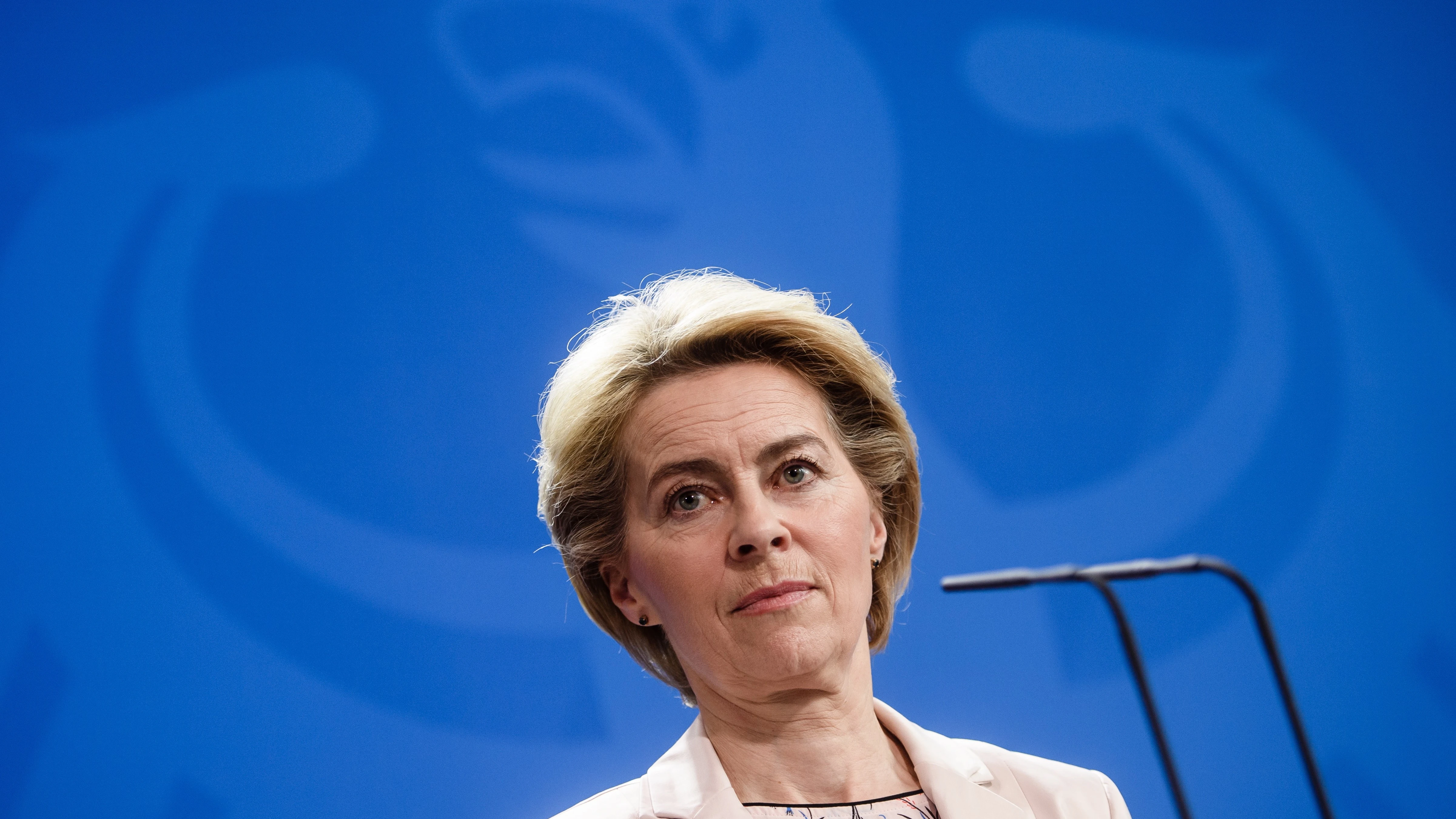 Imagen de archivo de la presidenta de la Comisión Europea (CE), Ursula Von der Leyen. 