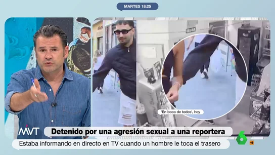 Iñaki López estalla ante la agresión sexual a una reportera: "Directamente es gilipollas" Iñaki López estalla ante la agresión sexual a una reportera: "Directamente es gilipollas"