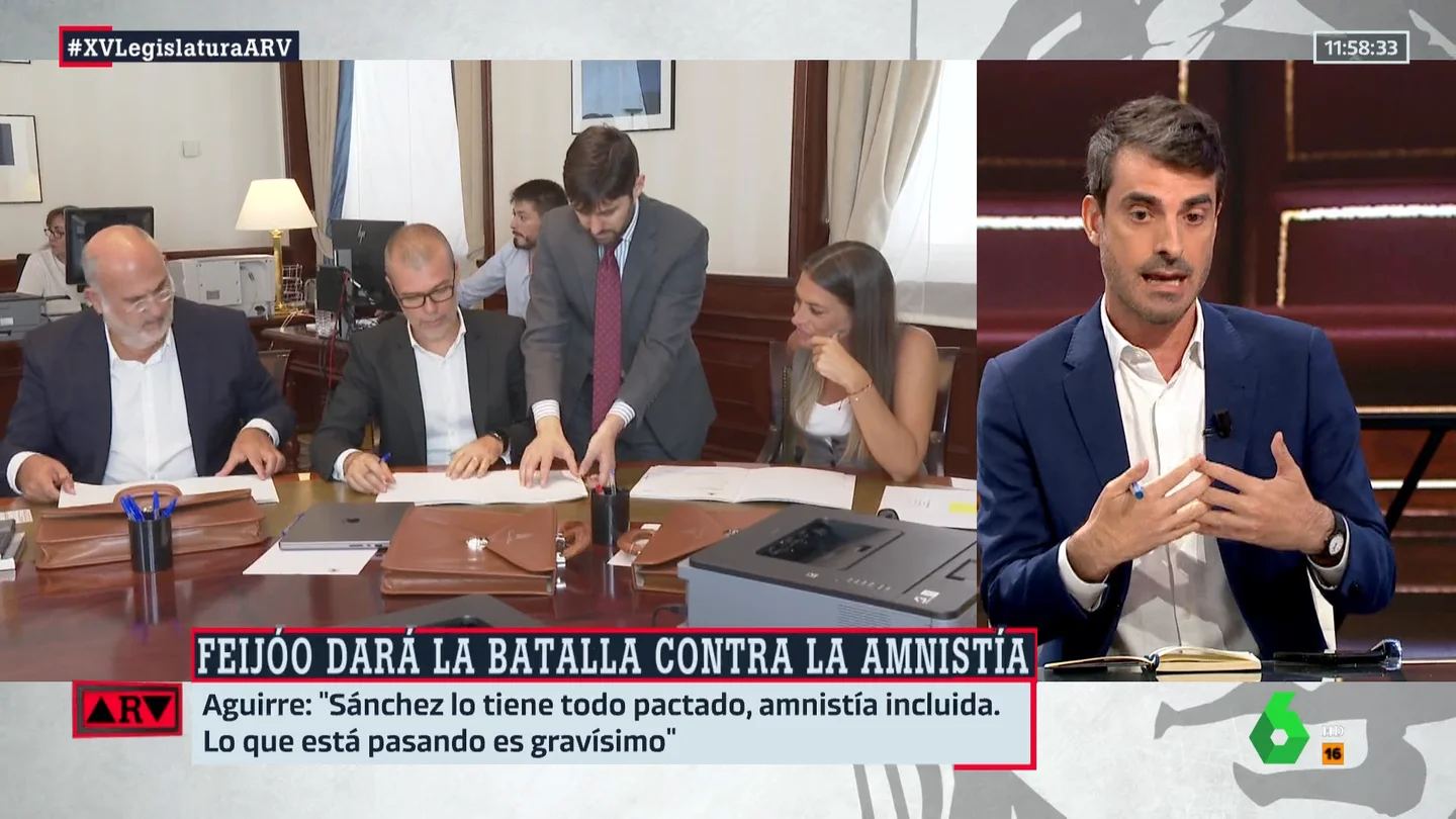 Pablo Simón explica los "costes" y las "ganancias" que tendría para el PP acercarse a Junts Pablo Simón explica los "costes" y las "ganancias" que tendría para el PP acercarse a Junts