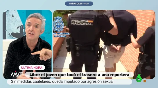 Ramoncín, sobre el joven que tocó el culo a una reportera: "Debería tener una multa por gilipollas" Ramoncín, sobre el joven que tocó el culo a una reportera: "Debería tener una multa por gilipollas"
