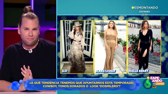 ¿Cowboy, tonos dorados o look 'dosmilero'? Eduardo Navarrete desvela qué estilo será tendencia ¿Cowboy, tonos dorados o look 'dosmilero'? Eduardo Navarrete desvela qué estilo será tendencia