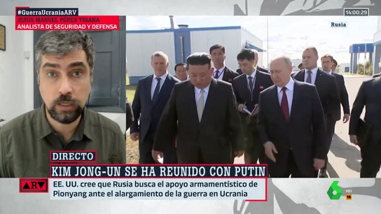 ¿Por qué se ha producido ahora el encuentro entre Putin y Kim? López Triana responde ¿Por qué se ha producido ahora el encuentro entre Putin y Kim? López Triana responde