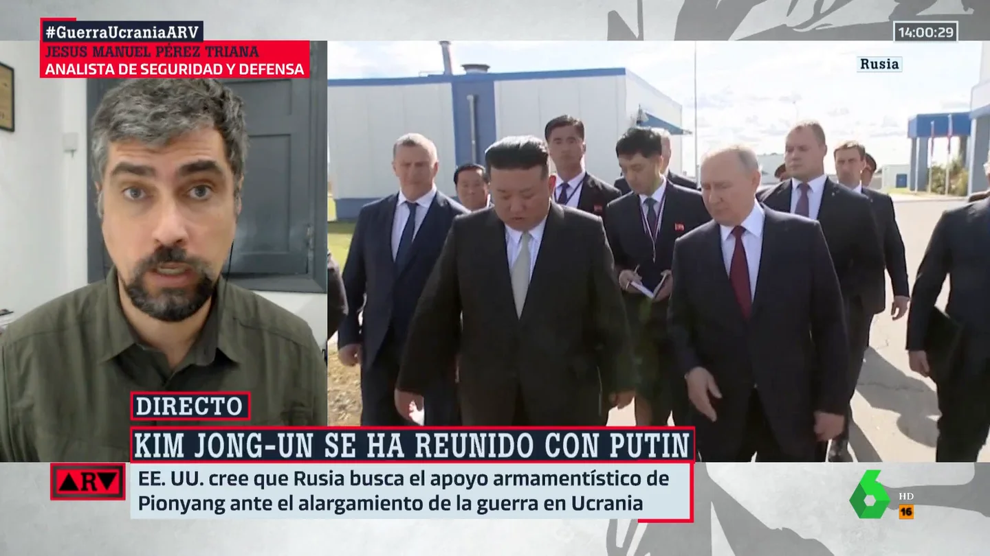 ¿Por qué se ha producido ahora el encuentro entre Putin y Kim? López Triana responde ¿Por qué se ha producido ahora el encuentro entre Putin y Kim? López Triana responde