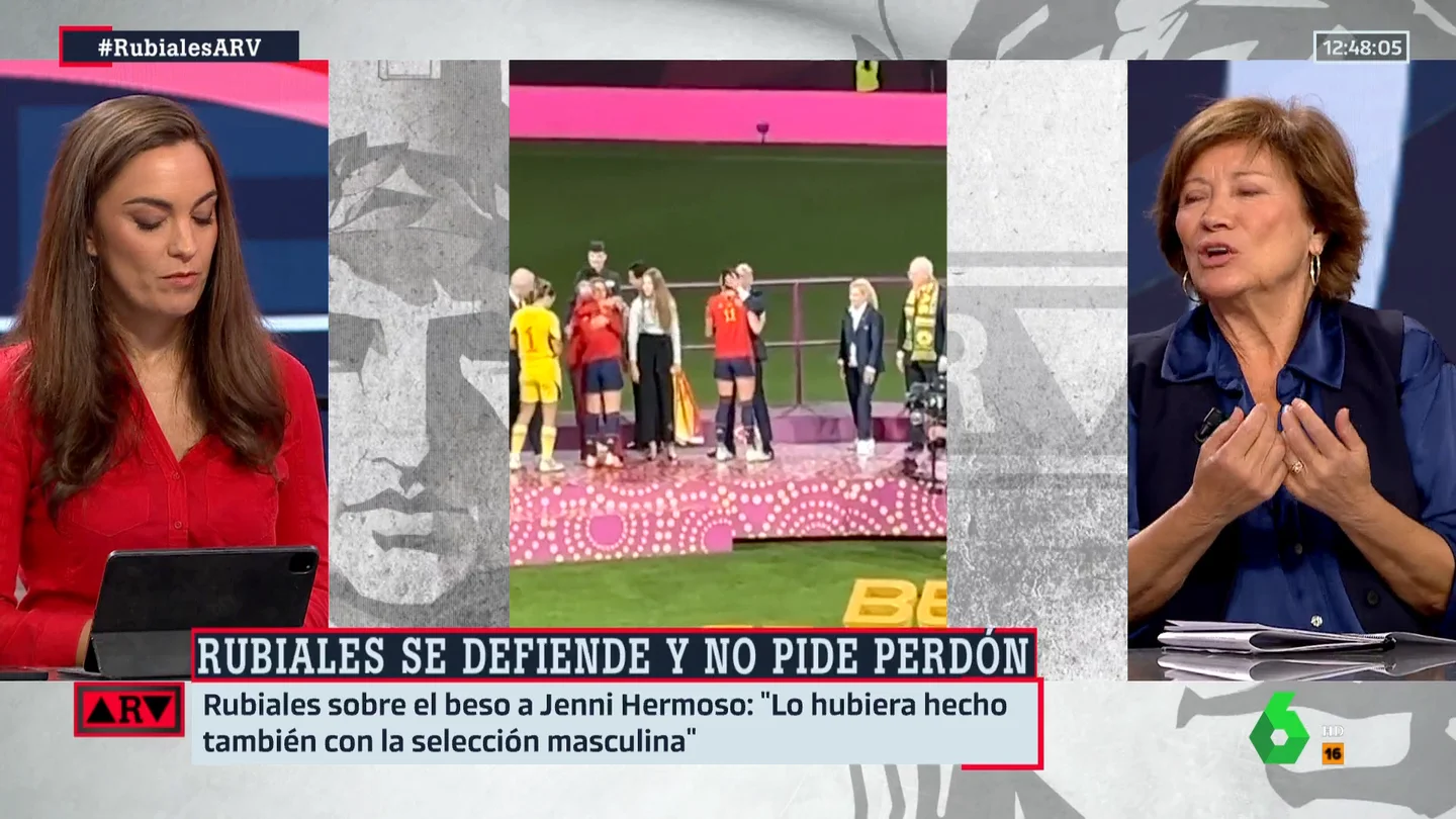 La dura crítica de Nativel a Rubiales: "No tiene ni idea de cómo se tiene que comportar un hombre con una mujer" La dura crítica de Nativel a Rubiales: "No tiene ni idea de cómo se tiene que comportar un hombre con una mujer"
