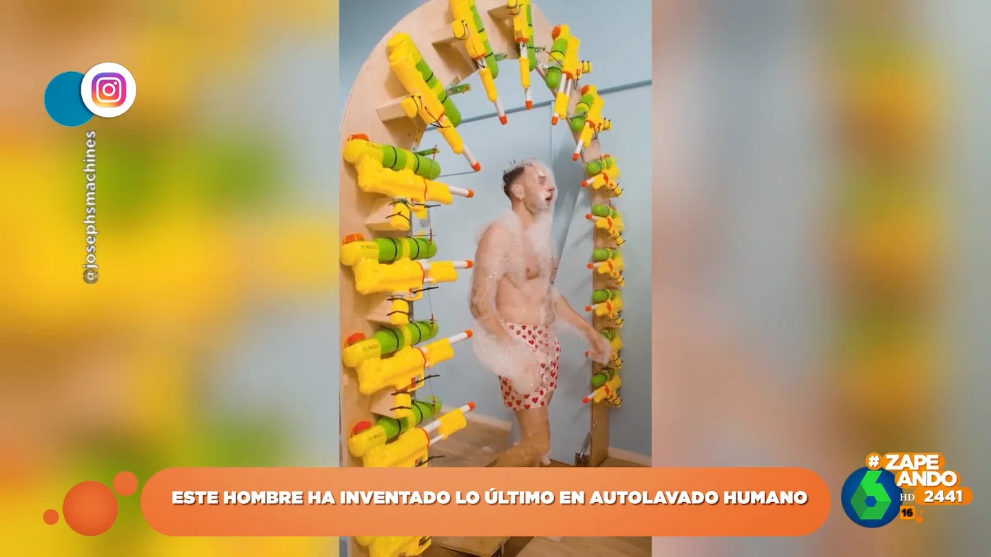 La 'obra de ingeniera' que crea un hombre para prepararse sin perder tiempo La 'obra de ingeniera' que crea un hombre para prepararse sin perder tiempo