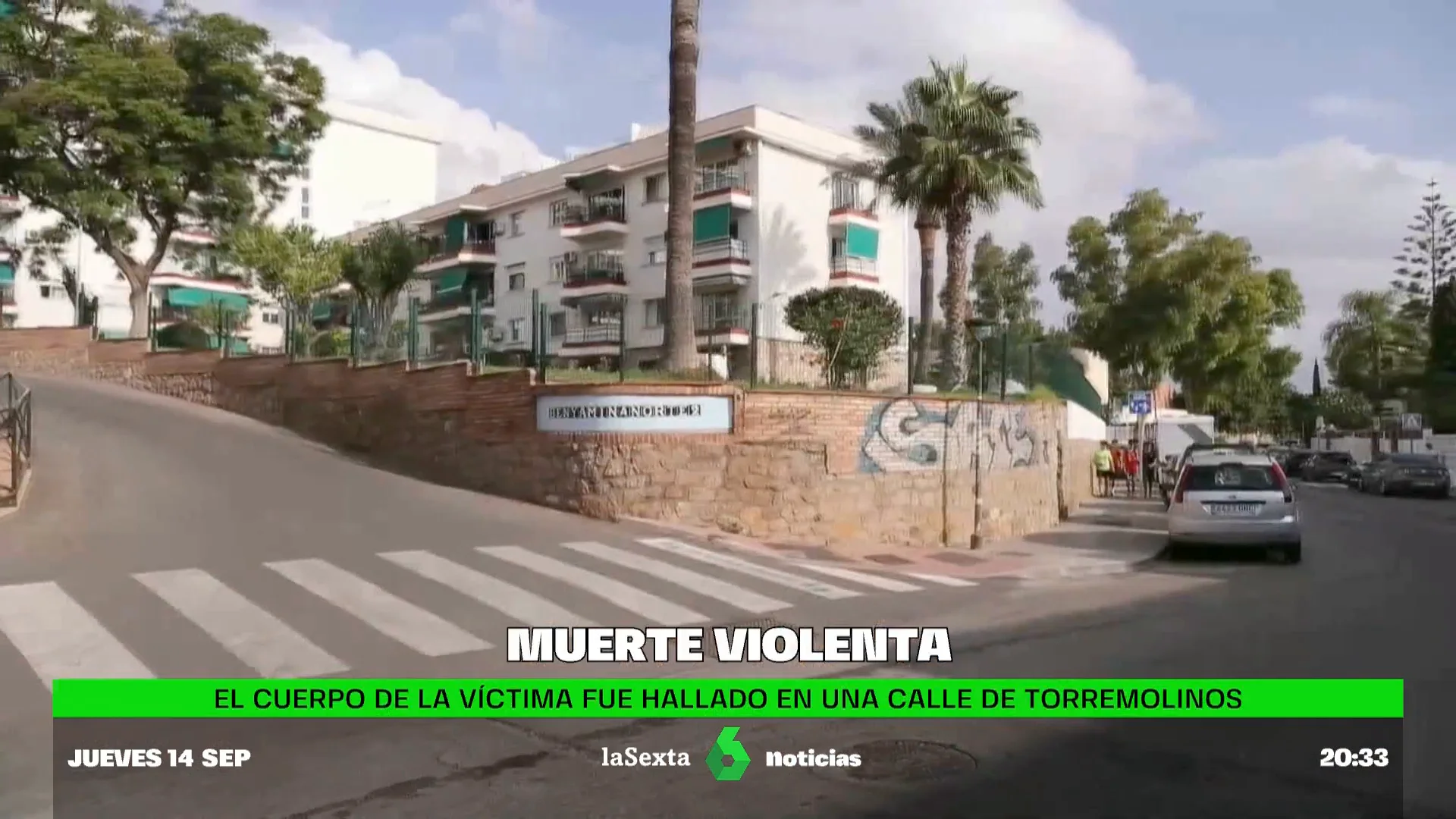 Investigan la muerte violenta de una joven cuyo cadáver fue encontrado en una calle de Torremolinos