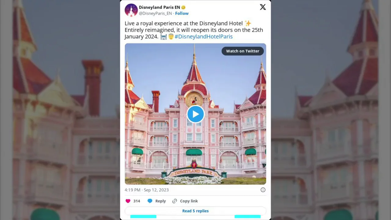 El nuevo y lujoso hotel 5 estrellas de Disneyland Paris El nuevo y lujoso hotel 5 estrellas de Disneyland Paris