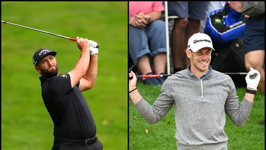 Gareth Bale y Jon Rahm Gareth Bale y Jon Rahm