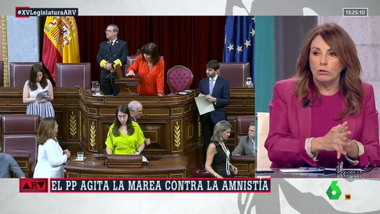 Angélica Rubio, sobre Feijóo: "Es un escenario esquizofrénico, o eres candidato o estás en la oposición" Angélica Rubio, sobre Feijóo: "Es un escenario esquizofrénico, o eres candidato o estás en la oposición"