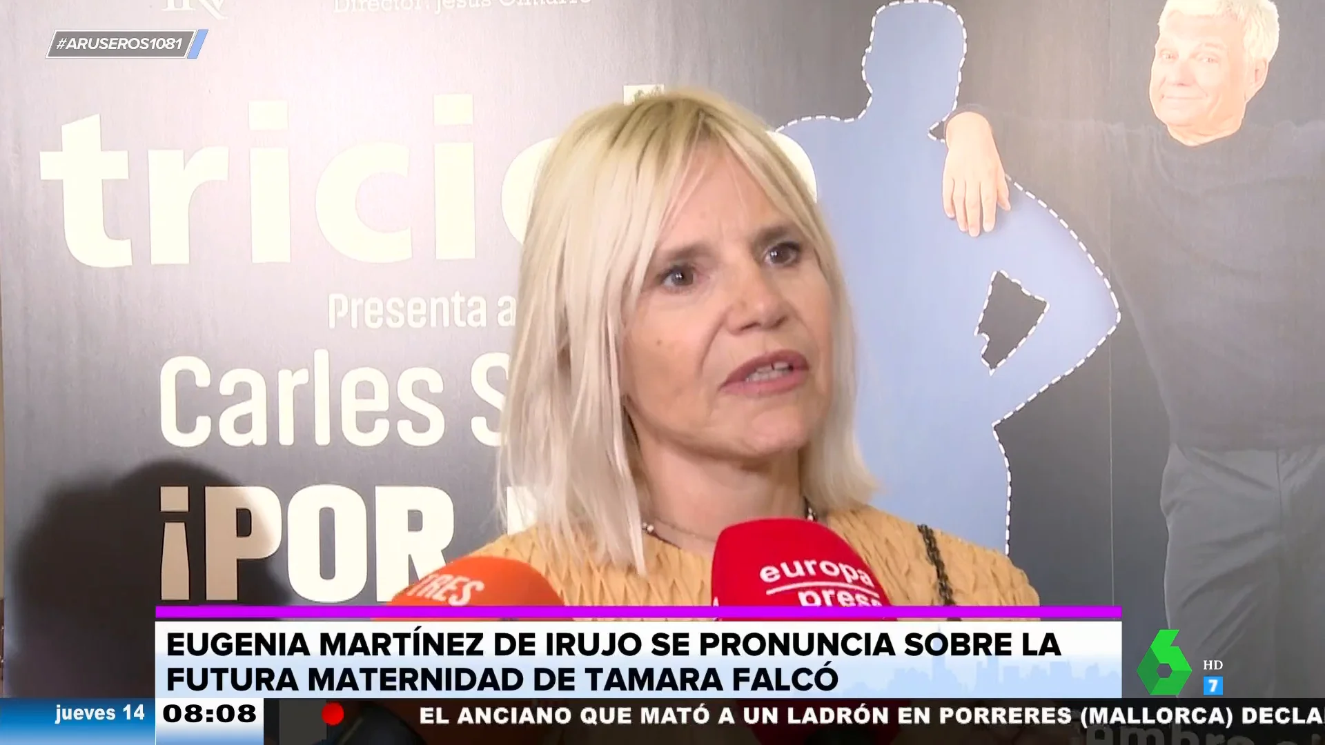 Eugenia Martínez de Irujo, sobre Tamara Falco e Íñigo Onieva: "Creo que les irá bien, pero si no no pasa nada, te separas"