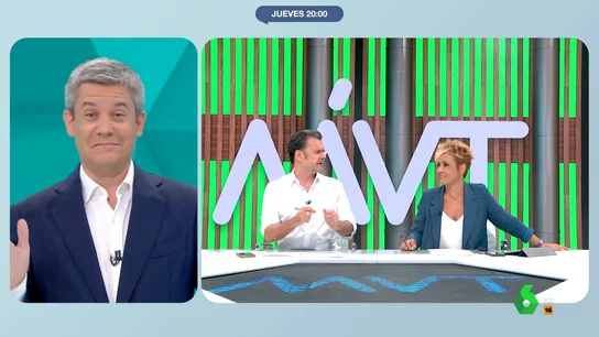 El divertido lápsus de Iñaki López con el nombre de Rodrigo Blázquez: "¡Dios, qué tarde llevas!" El divertido lápsus de Iñaki López con el nombre de Rodrigo Blázquez: "¡Dios, qué tarde llevas!"