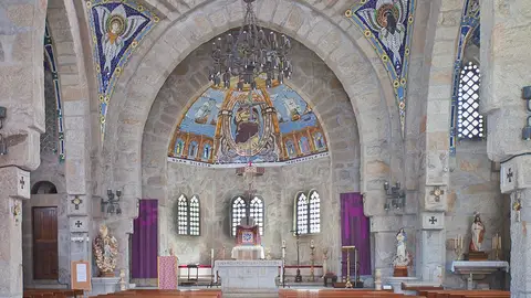 Interior del Templo Votivo del Mar Interior del Templo Votivo del Mar