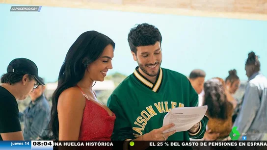 Georgina Rodríguez, protagonista del nuevo videoclip de Sebastián Yatra: estas son las primeras imágenes Georgina Rodríguez, protagonista del nuevo videoclip de Sebastián Yatra: estas son las primeras imágenes