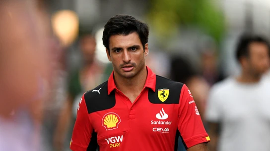 Carlos Sainz en Singapur Carlos Sainz en Singapur