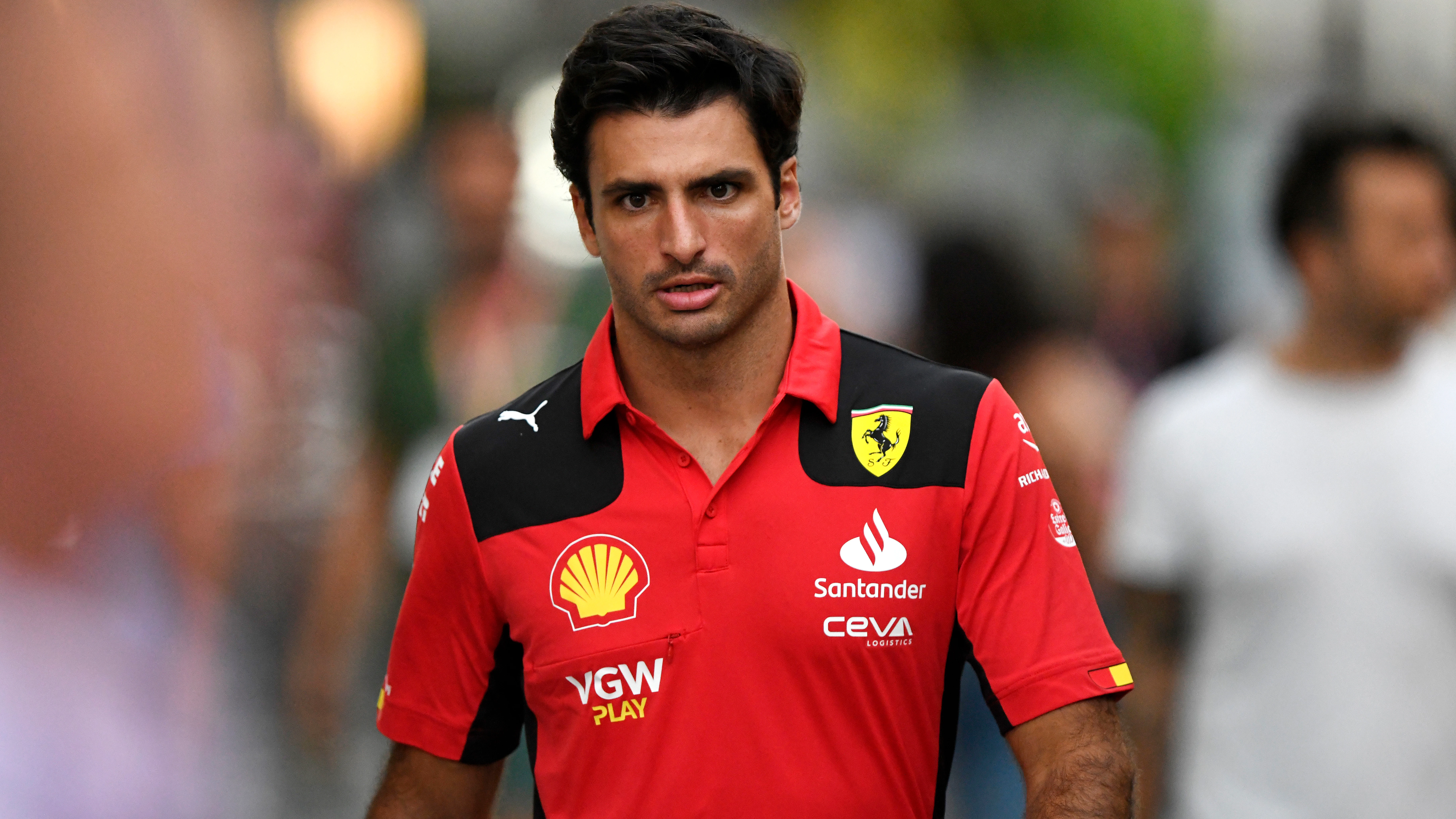 Carlos Sainz en Singapur