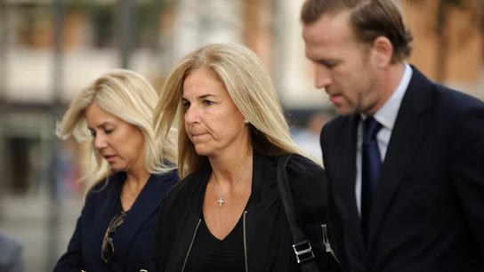 Último día del juicio a Arantxa Sánchez Vicario y su exmarido por alzamiento de bienes. Último día del juicio a Arantxa Sánchez Vicario y su exmarido por alzamiento de bienes.