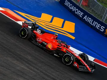 Ferrari, dominadora sorpresa del viernes del Gran Premio de Singapur Ferrari, dominadora sorpresa del viernes del Gran Premio de Singapur