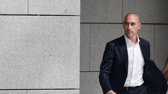 Luis Rubiales, a su salida de la Audiencia Nacional Luis Rubiales, a su salida de la Audiencia Nacional