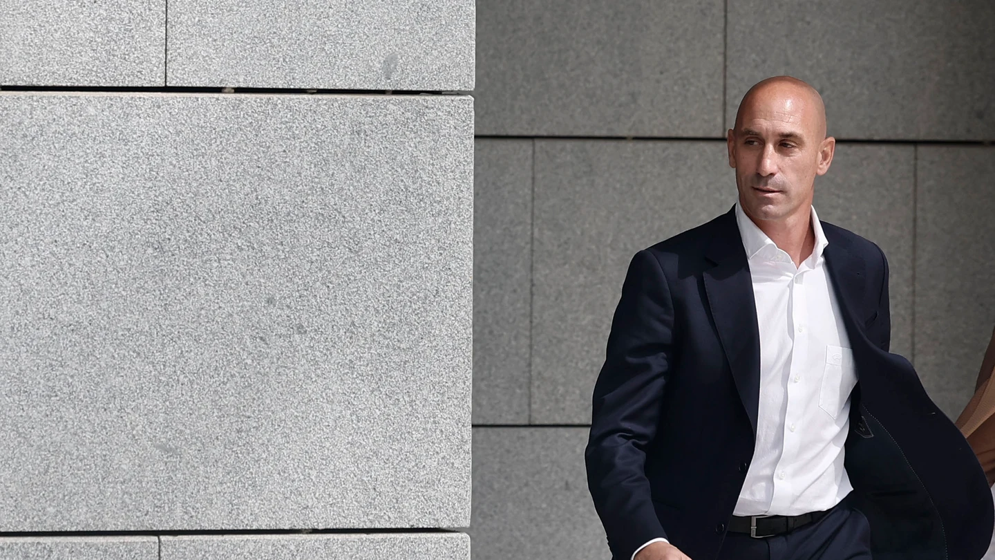 Luis Rubiales, a su salida de la Audiencia Nacional Luis Rubiales, a su salida de la Audiencia Nacional