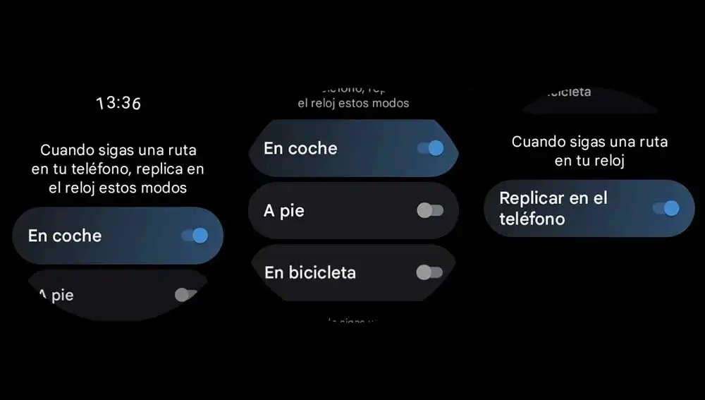 Sigue las indicaciones de Google Maps en el reloj Sigue las indicaciones de Google Maps en el reloj