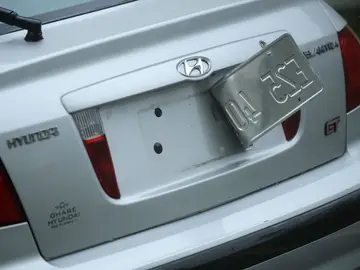 Coche sin matrícula Coche sin matrícula