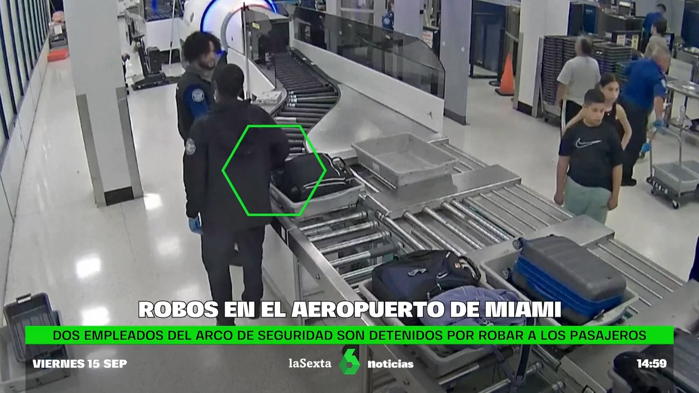 Robos en el aeropuerto de Miami robos miami