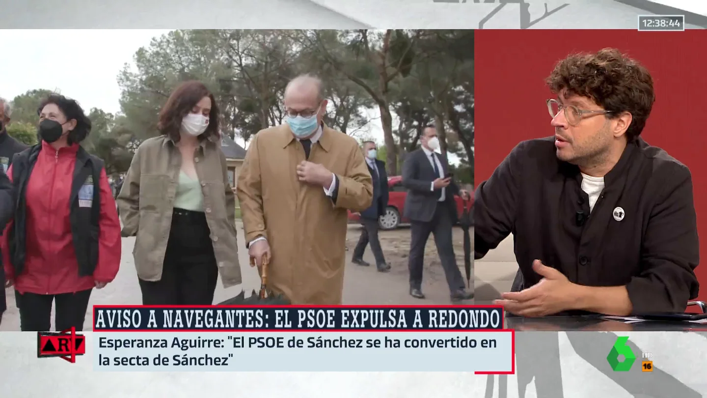Fernando Berlín analiza cómo una persona tan brillante como Nicolás Redondo "termina siendo una herramienta para desgastar al partido" Fernando Berlín analiza cómo una persona tan brillante como Nicolás Redondo "termina siendo una herramienta para desgastar al partido"