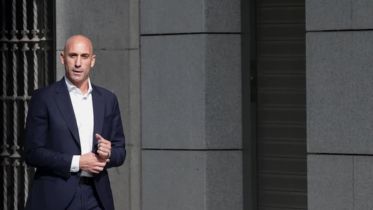 Luis Rubiales, a su llegada a la Audiencia Nacional Luis Rubiales, a su llegada a la Audiencia Nacional