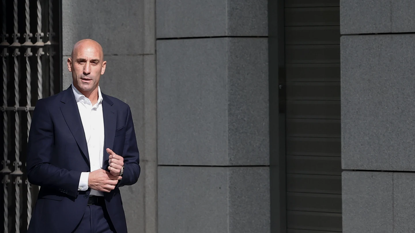 Luis Rubiales, a su llegada a la Audiencia Nacional Luis Rubiales, a su llegada a la Audiencia Nacional