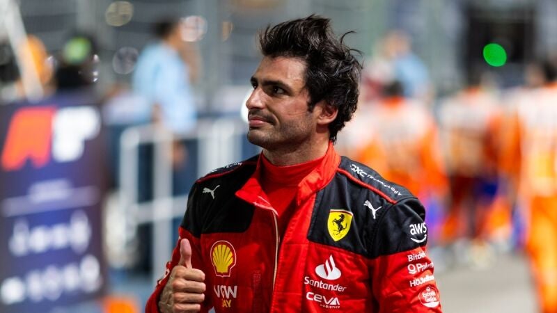 Carlos Sainz, piloto de Ferrari